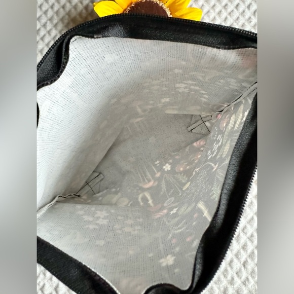 New Mushroom Core Flowers Snail Dandelion Botanical Makeup Tech Pencil Bag - 9” - Picture 11 of 12